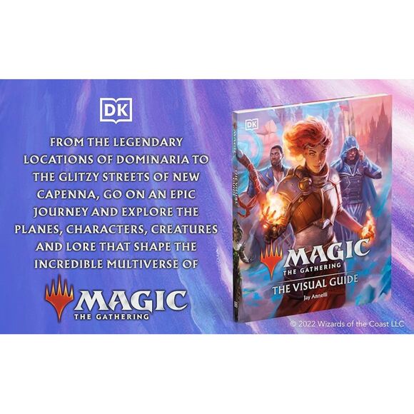 Magic The Gathering The Visual Guide Hardcover Edition-New! - Picture 7 of 11